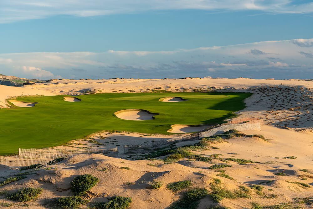 Revetted Bunkers at Los Cabos