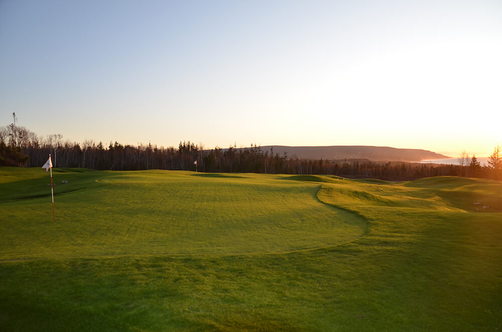 The Nest short course at Cabot Cliffs