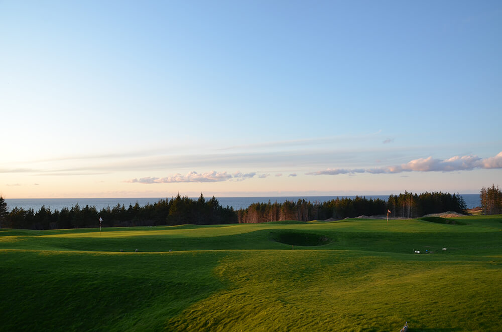 The Nest short course at Cabot Cliffs