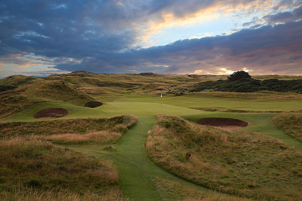 troon postage stamp
